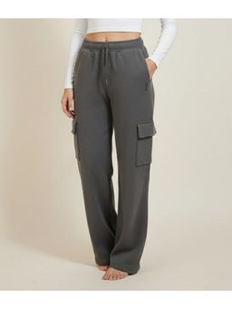 WINEBERRY - Women Grey Effortless Comfort Cargo