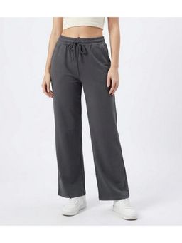 WINEBERRY - Women Grey Ragular Fit Track Pant