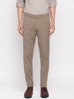 Fabindia - Beige Cotton Regular Pant (38)