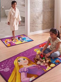 Athom Living - Disney Princess Runner Carpet And Get Bathmat Free (2.5x5 feet)