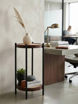 The Home Co - Rattan - 2 Layer End Table