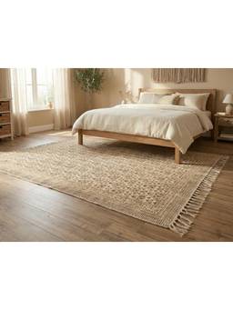 Bungalow and Beyond - Printed Floor Rugs Brown