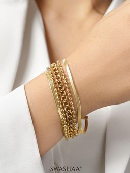 SWASHAA - Janet 18K Gold Plated Bracelet