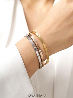 SWASHAA - Multi-Colour Venice Band Bracelet (Pack Of 3)