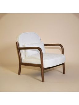 Muun Home - Elara Boucle Armchair - White