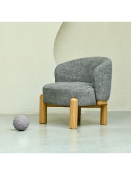 Muun Home - Eloise Chenille Chair - Grey