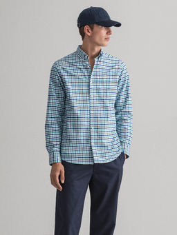 GANT - Green Checks Casual Shirt