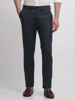 Arrow Newyork - Grey Jackson Super Regular Fit Dobby Trousers