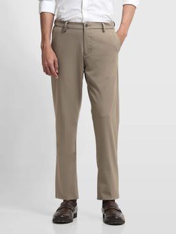 Arrow Newyork - Beige Hudson Regular Fit All Day Trousers