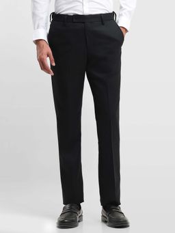 Arrow - Black Hudson Regular Fit 1851 Trousers