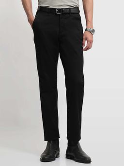 Arrow Sports - Black Hudson Regular Fit Auto Flex Plus Trousers