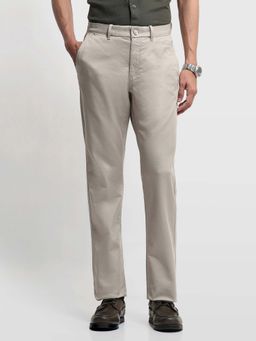 Arrow Sports - Brown Hudson Regular Fit Auto Flex Plus Trousers