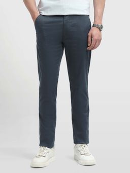 Arrow Sports - Blue Jackson Regular Fit Twill Trousers