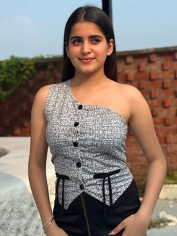 Tandul - Women Printed Sleeveless Multicolor Top