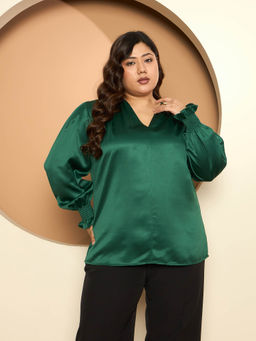 Latigo Bay - Burry-Emerald Green Top