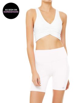Alo - Wild Thing Bra White