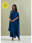 Blue color option, Sold out, Currently selected