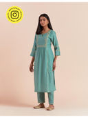 Blue color option, Currently selected