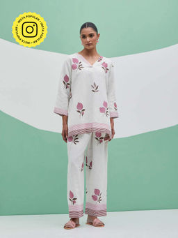 Priya Chaudhary - White Co-Ord Set
