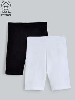 Hopscotch - 2-Pack Cotton Cycling Shorts Multi-Color