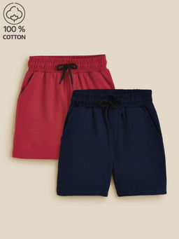 Hopscotch - 2-Pack Terry Shorts Multi-Color