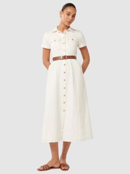 Forever New - Lana Short Sleeve Midi Dress with Belt