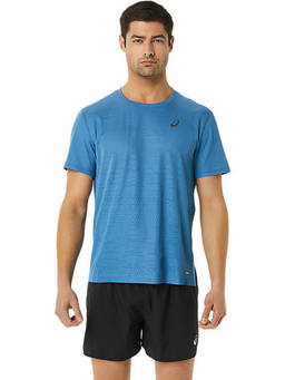 ASICS - Ventilate Actibreeze Blue Mens T-shirts