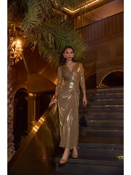 House of Fett - Topaz Shimmer Party Gown
