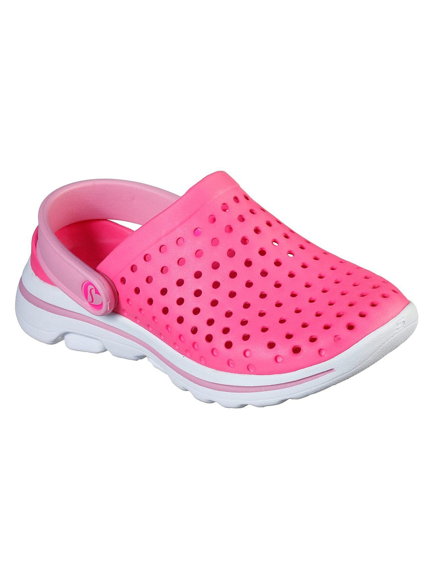 skechers clogs white