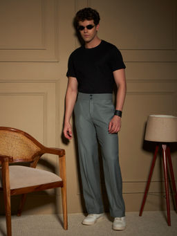 Philocaly - Emerique Grey Formal Trouser