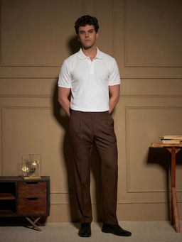 Philocaly - Muse Brown Formal Trouser