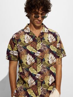 The Souled Store - TSS Originals Just Leafy Holiday Shirt