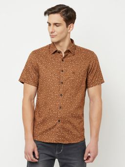 Cantabil - Men Brown Shirt