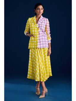 Aapro Label - Arnica Multi-Color Dress With Jacket