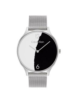 Calvin Klein - Timeless Mesh Quartz Multi Round Dial Womens Watch - 25200007