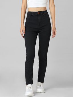 ONLY - Women Solid Black Jeans