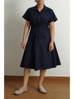LOMA - The Navy Blue Utility Dress