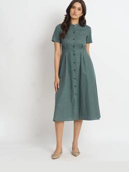 LOMA - Green Sage Dress