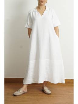 LOMA - The White A-Line Maxi