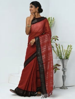 Fabindia - Cotton Woven Lomm Sari