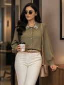 Olive color option, Currently selected