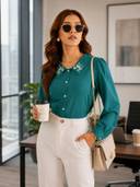 Teal color option, Currently selected