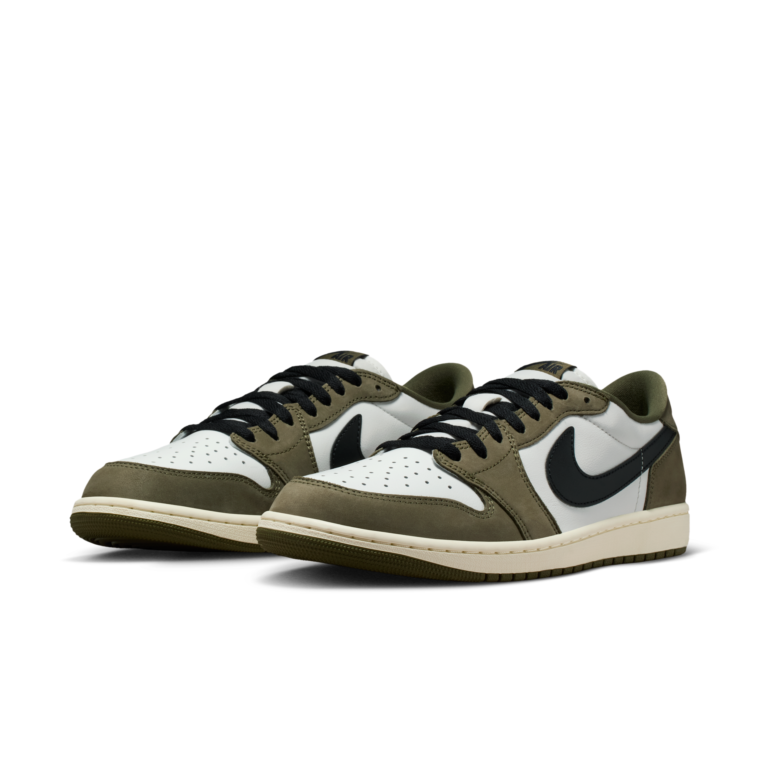 Buy Air Jordan 1 Retro Low 'Medium Olive and Summit White' Men's