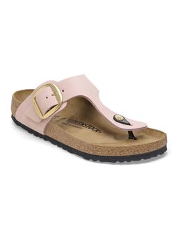 Birkenstock - Gizeh Big Buckle Women Soft Pink Nubuck Leather Sandals