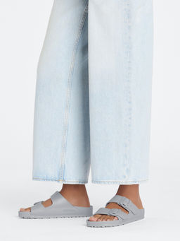 Birkenstock - Arizona Unisex Grey Eva Two Strap Sliders
