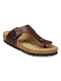 Birkenstock - Ramses Wire Buckle Men Brown Natural Leather Sandals