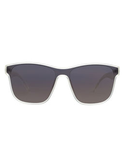 Scott Sunglasses - Unisex Grey Lens White Square Uv Protection Sunglasses-3076 Astra C4 (138)