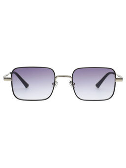 Scott Sunglasses - Unisex Grey Lens Silver Square Uv Protection Sunglasses -3088 Hunter C2 (52)