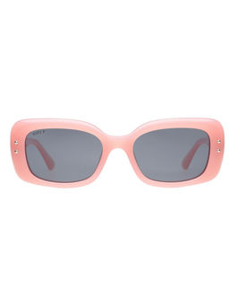Scott Sunglasses - Womens Grey Lens Pink Rectangular Uv Protection Sunglasses-3115Pl Lola C2 (53)