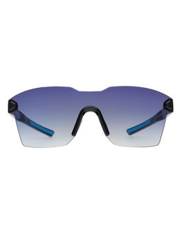 Scott Sunglasses - Mens Blue Lens Blue Wraparound Uv Protection Sunglasses-3128 Gary C2 (146)